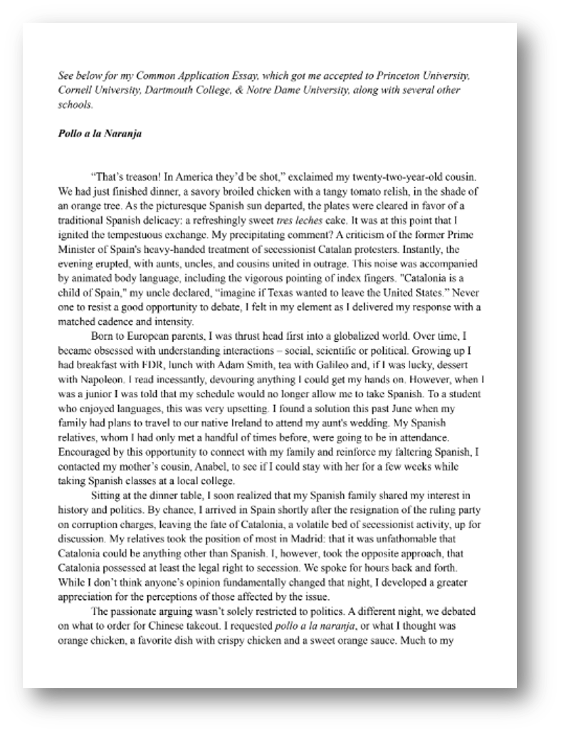 149 Common App Review
